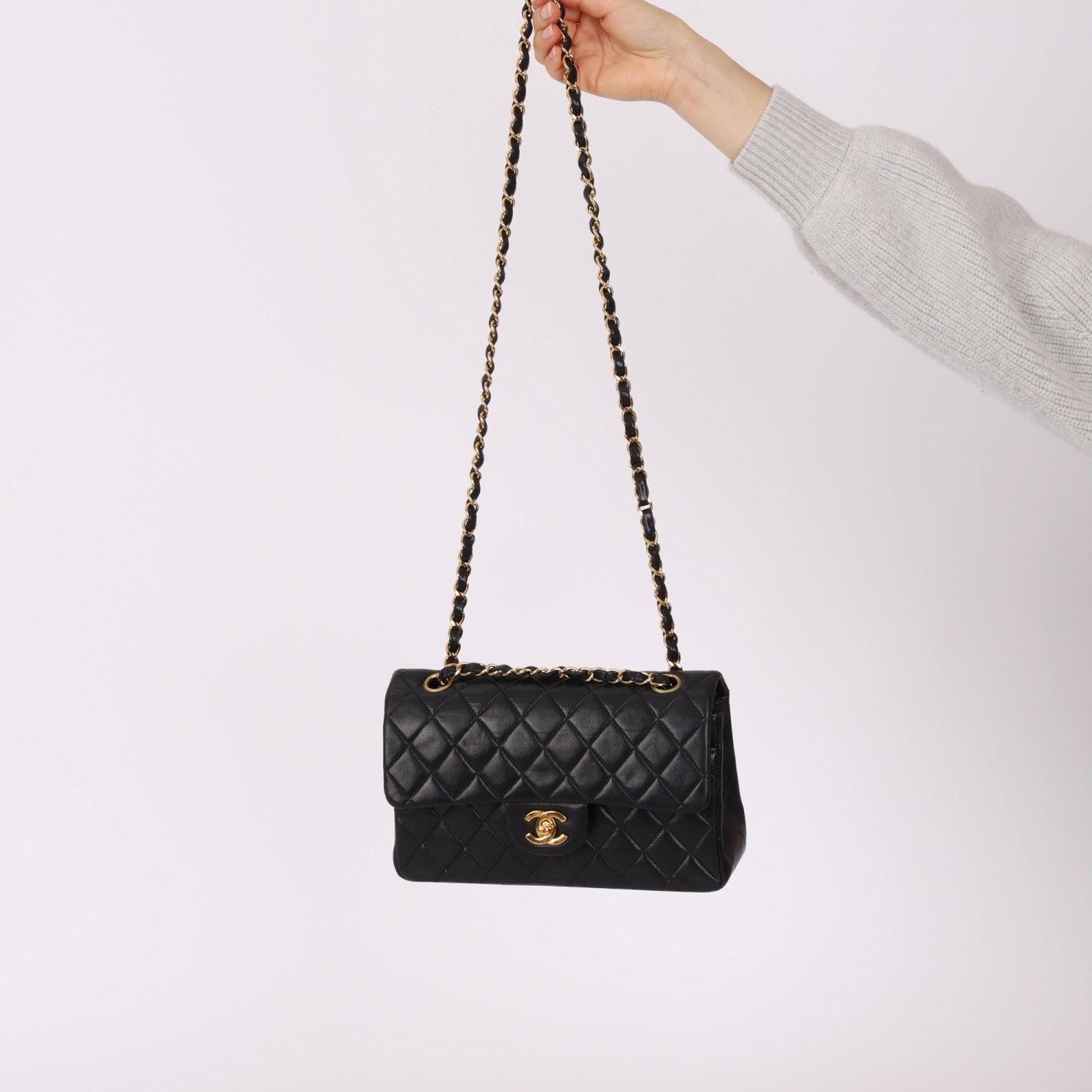Chanel 2000 Lambskin Small Double Flap - FashioNica