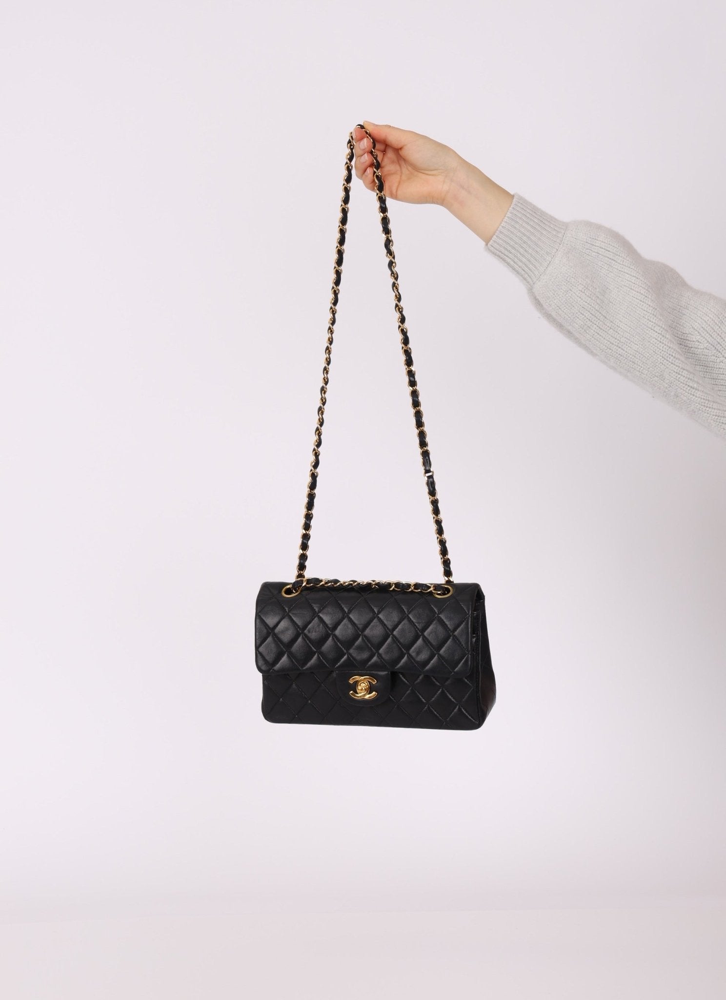 Chanel 2000 Lambskin Small Double Flap - FashioNica