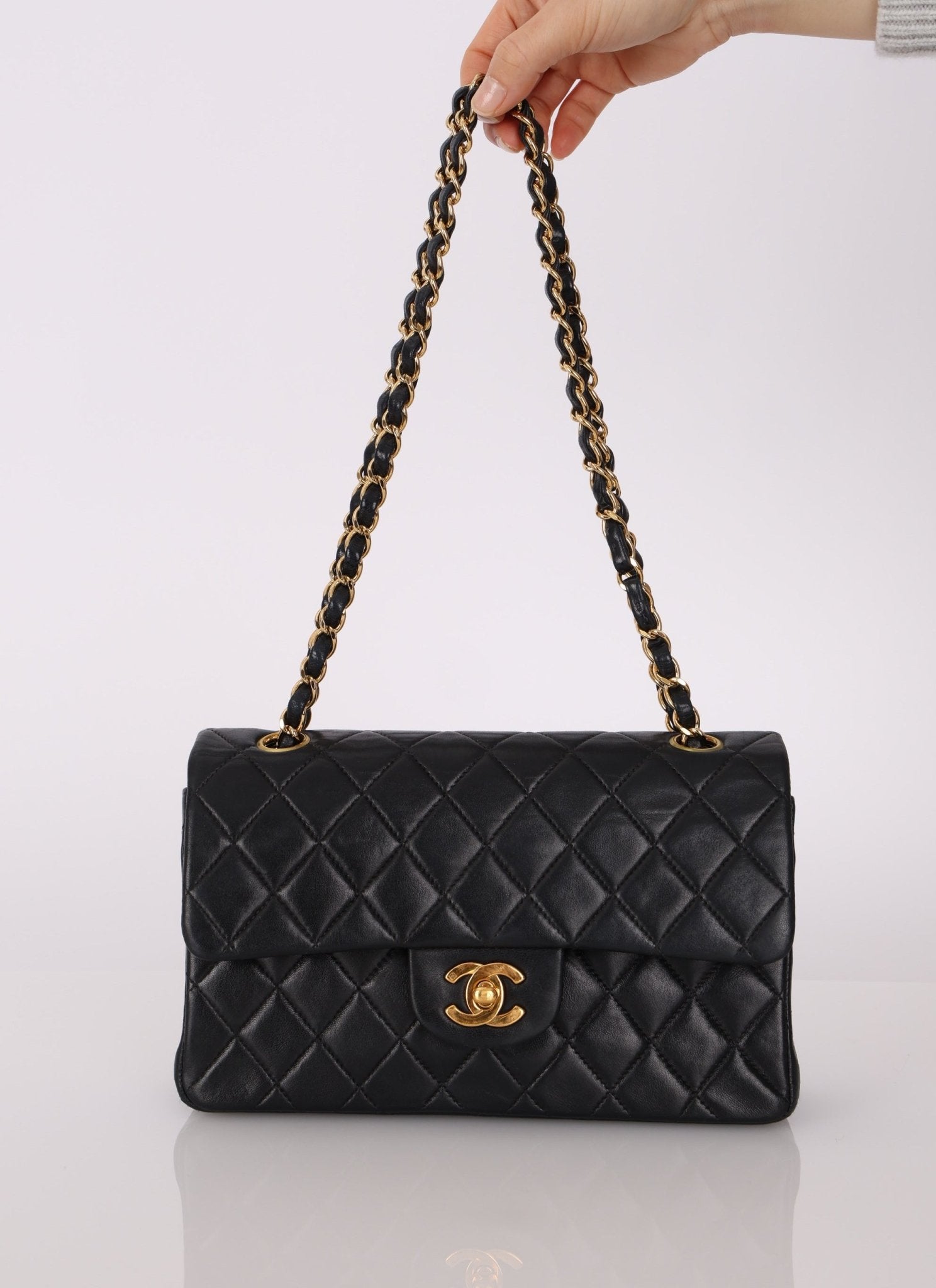 Chanel 2000 Lambskin Small Double Flap - FashioNica