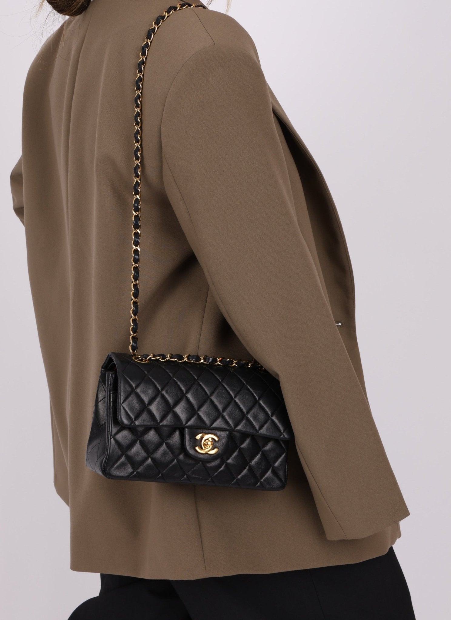 Chanel 2000 Lambskin Small Double Flap - FashioNica