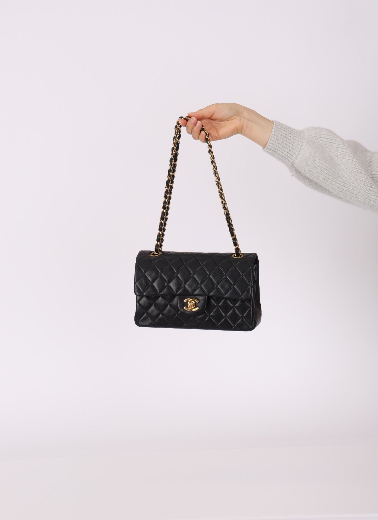 Chanel 2000 Lambskin Small Double Flap - FashioNica