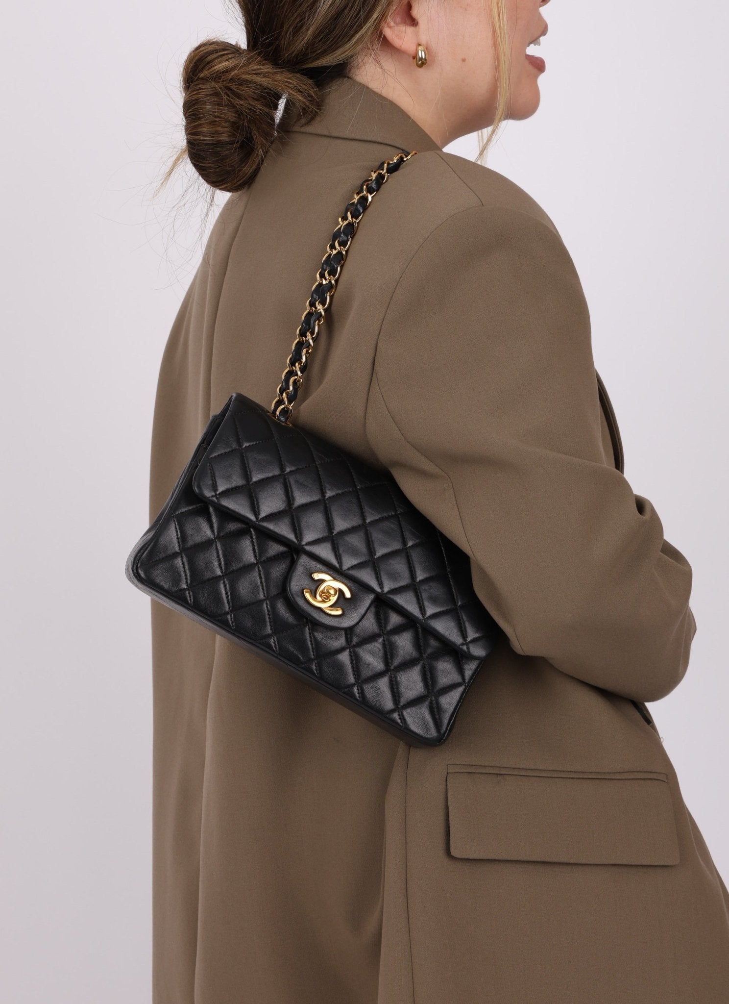 Chanel 2000 Lambskin Small Double Flap - FashioNica
