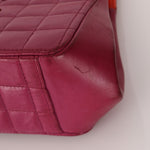 Chanel 2000 Lambskin Timeless Chocolate Bar Tote Shoulder Bag 24K GP - FashioNica