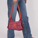 Chanel 2000 Lambskin Timeless Chocolate Bar Tote Shoulder Bag 24K GP - FashioNica