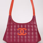 Chanel 2000 Lambskin Timeless Chocolate Bar Tote Shoulder Bag 24K GP - FashioNica