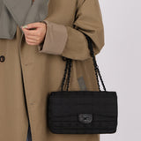 Chanel 2000 Nylon So Black Single Flap - FashioNica