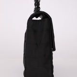 Chanel 2000 Nylon So Black Single Flap - FashioNica