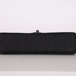 Chanel 2000 Nylon So Black Single Flap - FashioNica