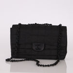 Chanel 2000 Nylon So Black Single Flap - FashioNica