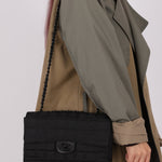 Chanel 2000 Nylon So Black Single Flap - FashioNica