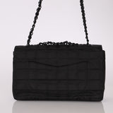 Chanel 2000 Nylon So Black Single Flap - FashioNica