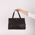 Chanel 2000 Vintage Chocolate Caviar Tote - FashioNica