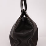 Chanel 2000 Vintage Chocolate Caviar Tote - FashioNica