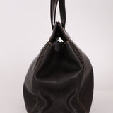 Chanel 2000 Vintage Chocolate Caviar Tote - FashioNica