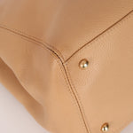 Chanel 2001 Beige Cerf Executive Medium Shopper Tote 24K GP - FashioNica