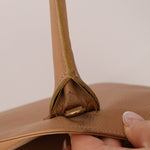 Chanel 2001 Beige Cerf Executive Medium Shopper Tote 24K GP - FashioNica