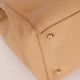 Chanel 2001 Beige Cerf Executive Medium Shopper Tote 24K GP - FashioNica