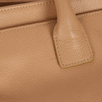 Chanel 2001 Beige Cerf Executive Medium Shopper Tote 24K GP - FashioNica