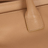 Chanel 2001 Beige Cerf Executive Medium Shopper Tote 24K GP - FashioNica