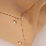 Chanel 2001 Beige Cerf Executive Medium Shopper Tote 24K GP - FashioNica