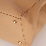 Chanel 2001 Beige Cerf Executive Medium Shopper Tote 24K GP - FashioNica