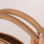 Chanel 2001 Beige Cerf Executive Medium Shopper Tote 24K GP - FashioNica