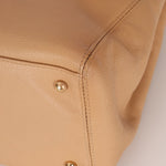 Chanel 2001 Beige Cerf Executive Medium Shopper Tote 24K GP - FashioNica