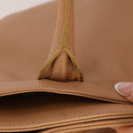 Chanel 2001 Beige Cerf Executive Medium Shopper Tote 24K GP - FashioNica