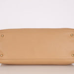 Chanel 2001 Beige Cerf Executive Medium Shopper Tote 24K GP - FashioNica