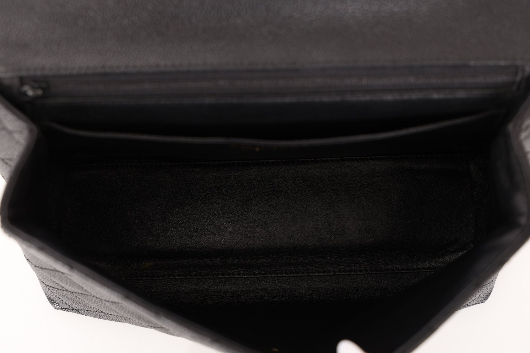 Chanel 2001 Caviar Kelly Top Handle 24k GP - FashioNica