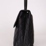 Chanel 2001 Caviar Kelly Top Handle 24k GP - FashioNica