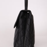 Chanel 2001 Caviar Kelly Top Handle 24k GP - FashioNica