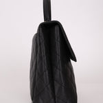 Chanel 2001 Caviar Kelly Top Handle 24k GP - FashioNica