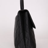 Chanel 2001 Caviar Kelly Top Handle 24k GP - FashioNica