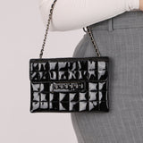 Chanel 2001 Patent Digital Keyboard Flap Bag - FashioNica