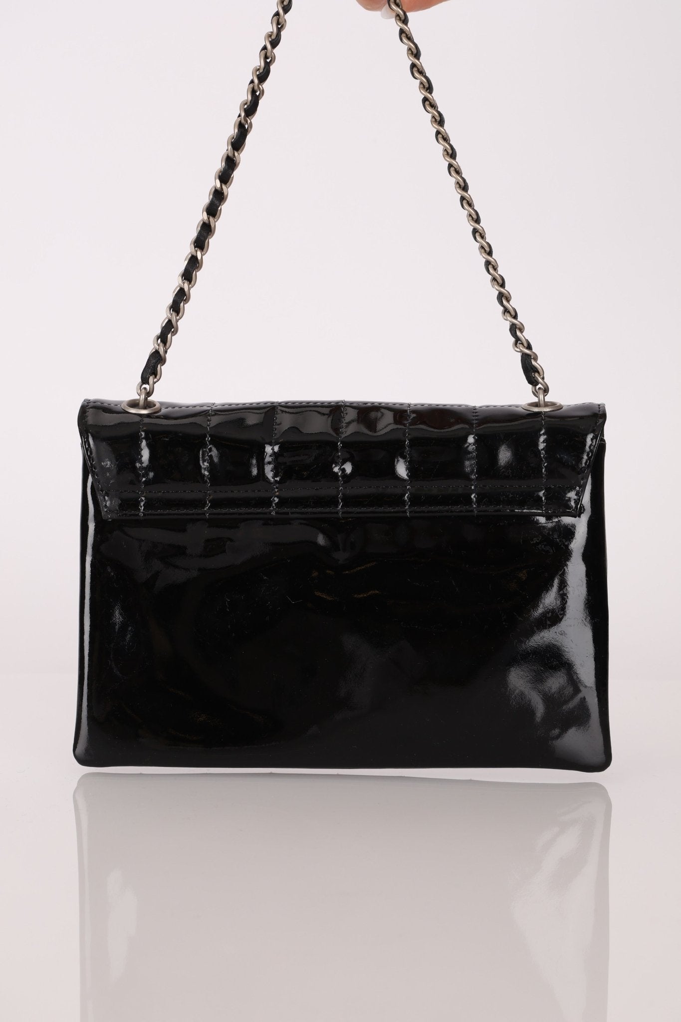 Chanel 2001 Patent Digital Keyboard Flap Bag - FashioNica