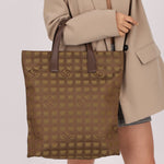 Chanel 2001 Travel Line North South Flat Tote - FashioNica