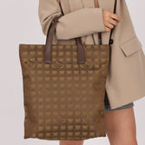 Chanel 2001 Travel Line North South Flat Tote - FashioNica