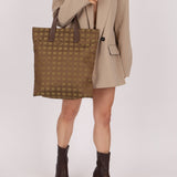 Chanel 2001 Travel Line North South Flat Tote - FashioNica