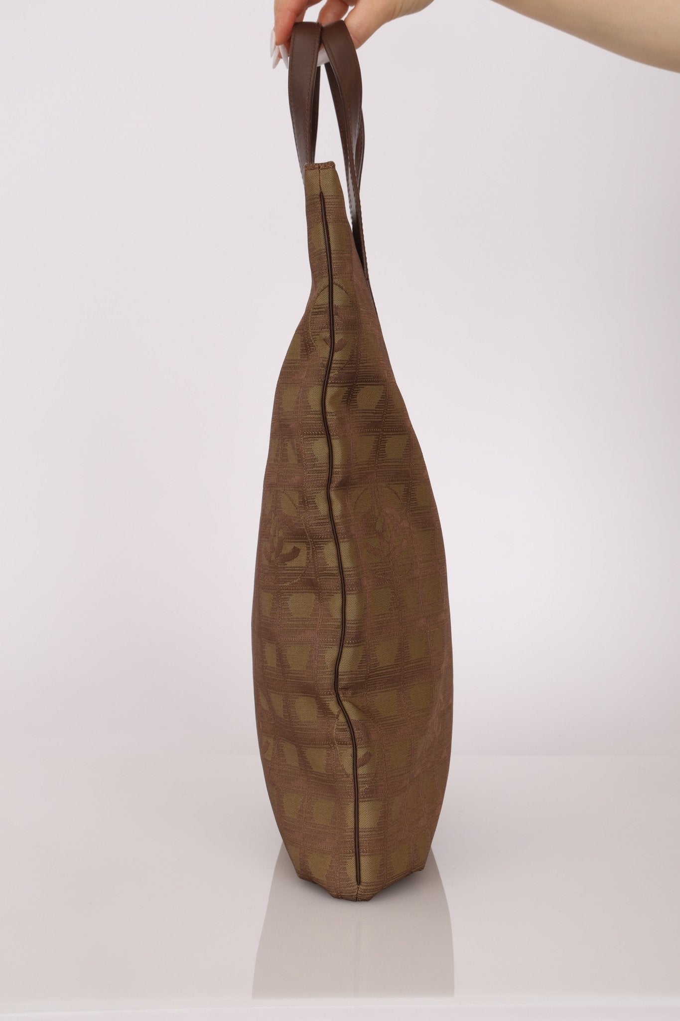 Chanel 2001 Travel Line North South Flat Tote - FashioNica