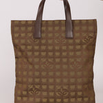 Chanel 2001 Travel Line North South Flat Tote - FashioNica