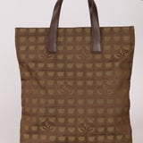 Chanel 2001 Travel Line North South Flat Tote - FashioNica