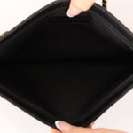 Chanel 2002 Canvas Icon Chain Pochette - FashioNica