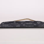 Chanel 2002 Canvas Icon Chain Pochette - FashioNica