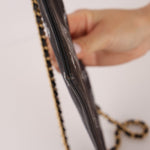 Chanel 2002 Canvas Icon Chain Pochette - FashioNica