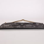 Chanel 2002 Canvas Icon Chain Pochette - FashioNica