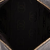 Chanel 2002 Caviar Acrylic Wood Chain Shoulder Bag - FashioNica