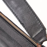 Chanel 2002 Caviar Acrylic Wood Chain Shoulder Bag - FashioNica