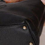 Chanel 2002 Caviar Acrylic Wood Shoulder Bag - FashioNica