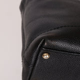 Chanel 2002 Caviar Acrylic Wood Shoulder Bag - FashioNica